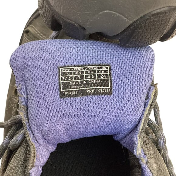 Keen Targhee ll Womens 7 Waterproof Leather Mesh Hiking Shoes Gray - Picture 10 of 11